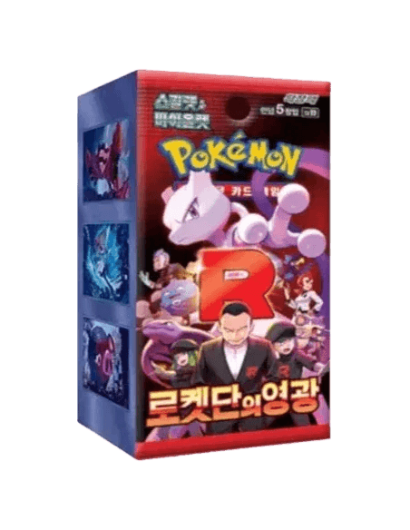 Pokemon sv10 - Display 30 Boosters The Glory Of The Team Rocket (Coréen)