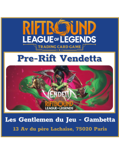 Riftbound - Pre-Rift Vendetta - Gambetta - Dimanche 26 Juillet à 14h