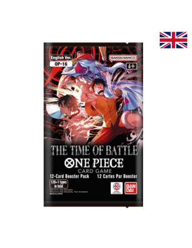 One Piece : Display 24 Boosters OP16 - The Time of Battle (EN)