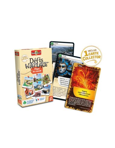 Défis nature Pays du Monde - Jeu éducatif