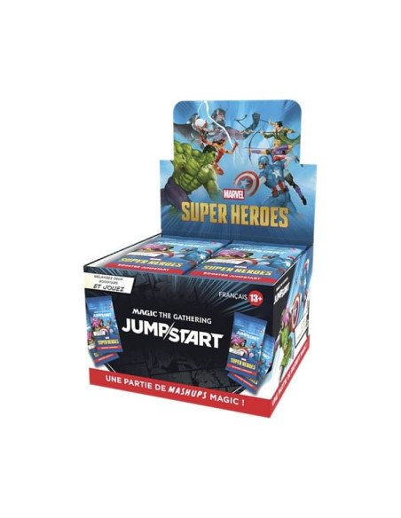 Magic: The Gathering : Display de 30 boosters Jump Start Marvel