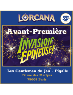 LORCANA - Avant-Première Invasion Epineuse - Tournoi Scellé - Samedi 18 Juillet à 14h - Pigalle