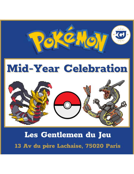 Tournoi Pokémon Mid-Year Celebration - Dimanche 2 Août à 10h