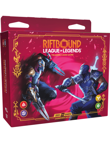 Image du deck showdown Riftbound Vendetta, Zed contre Shen