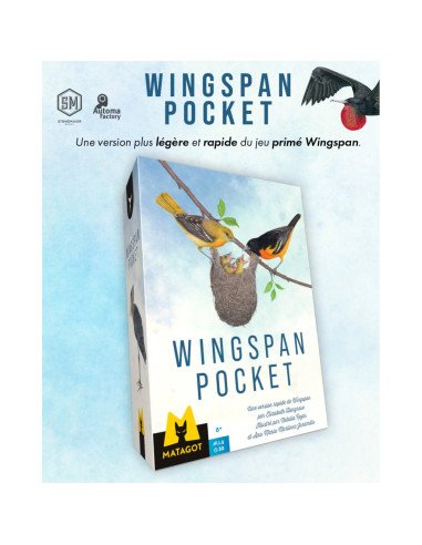 Wingspan Pocket - Jeu de stratégie