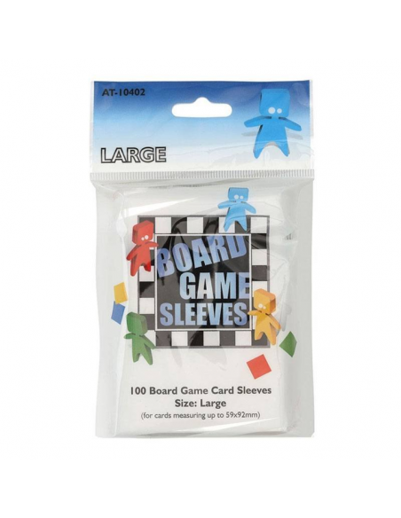 Board Game Sleeves - Large - 59x92mm (x100) - Protège-Carte (Sleeves)