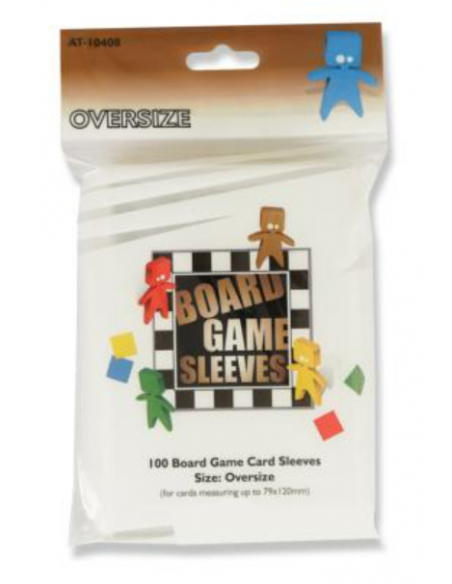 Board Game Sleeves - Oversize - 79x120mm (x100) - Protège-Carte (Sleeves)