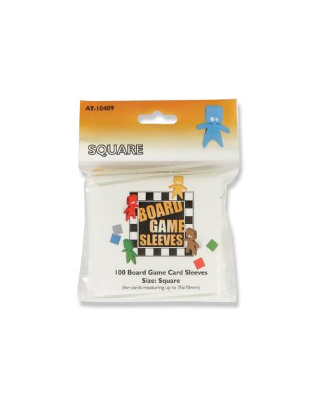 Board Game Sleeves - Square - 70x70mm (x100) - Protège-Carte (Sleeves)
