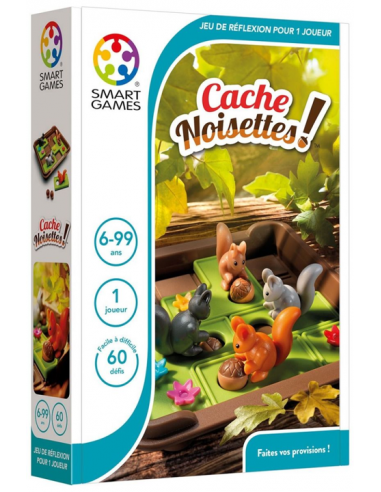 Cache Noisette ! - Logique et Puzzles - Smart Games - cover - couverture - boîte