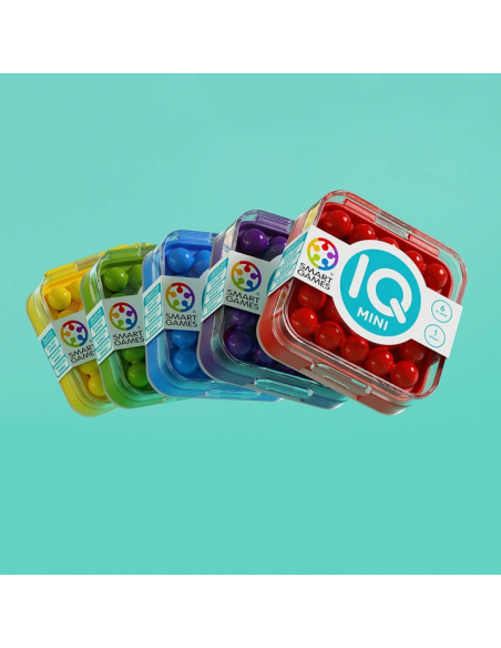 IQ Mini - Logique et Puzzles - Smart Games - cover - couverture - boîte IQ Mini - Logique et Puzzles - Smart Games - cover - couverture - boîte