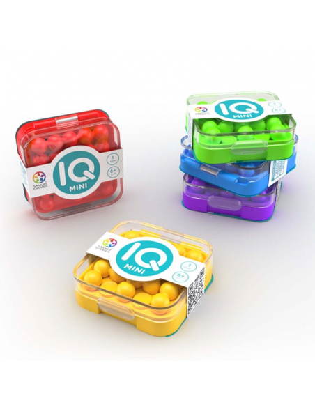 IQ Mini - Logique et Puzzles - Smart Games - contenu - matériel - visuel IQ Mini - Logique et Puzzles - Smart Games - contenu - matériel - visuel