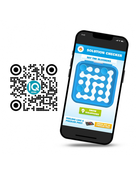 IQ Mini - Logique et Puzzles - Smart Games - application - QR code IQ Mini - Logique et Puzzles - Smart Games - application - QR code