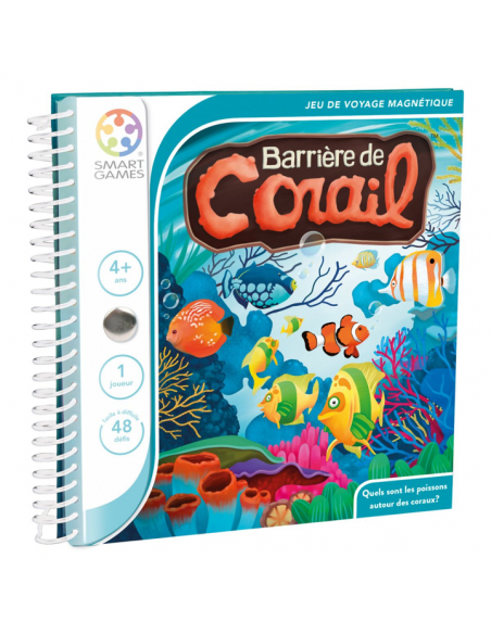 Barrière de Corail - Logique et Puzzles - Smart Games - cover - couverture - boîte Barrière de Corail - Logique et Puzzles - Smart Games - cover - couverture - boîte