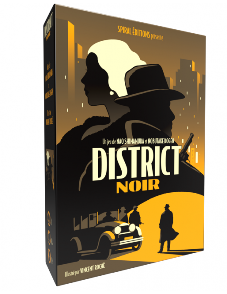 District Noir - Jeu deux Joueurs - Couverture