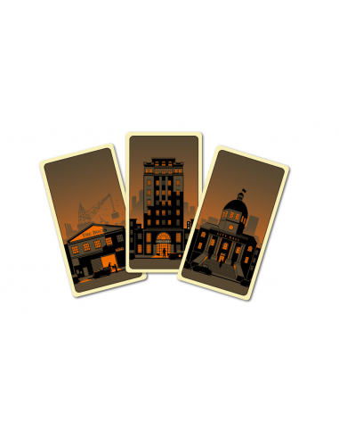 District Noir - Jeu deux Joueurs - Cartes
