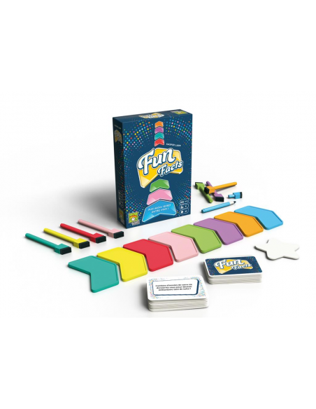 Fun Facts - Jeux d'ambiance - Jeux pour l'Apéro - cover - couverture - boîte - contenu - matériel - visuel
