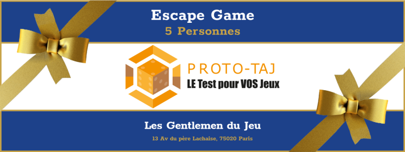 Carte cadeau Escape Game