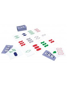 Set, jeu de société, carte, boite, violet, triple 2