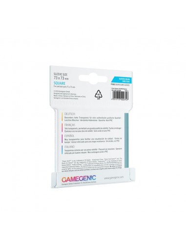 GG : 50 sleeves Blue Prime Square...
