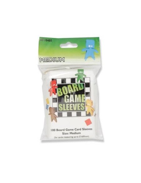 Board Game Sleeves - Medium - 57x89mm (x100) - Protège-Carte (Sleeves)