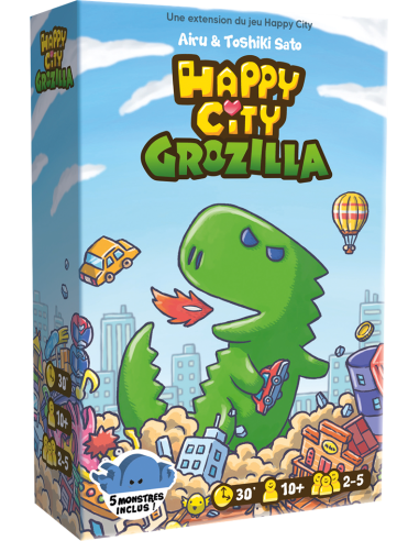Happy City Grozilla - Cover