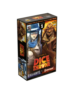 Dice Throne S2 - As de la gâchette VS Samouraï - Jeux Initiés