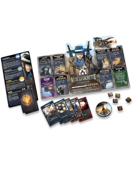 Dice Throne S2 - As de la gâchette VS Samouraï - Jeux Initiés