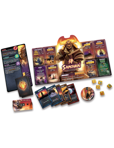 Dice Throne S2 - As de la gâchette VS Samouraï - Jeux Initiés