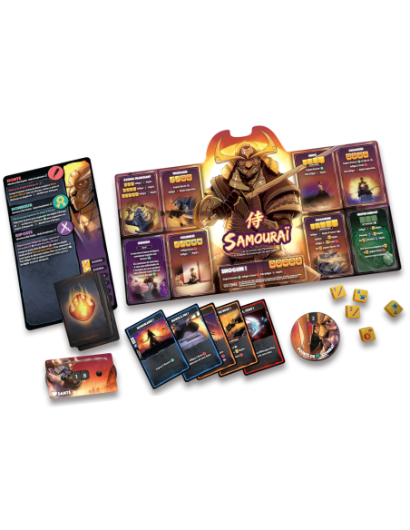 Dice Throne S2 - As de la gâchette VS Samouraï - Jeux Initiés