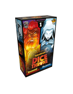 Dice Throne S1 - Barbarre VS Elfe Lunaire - Jeux Initiés