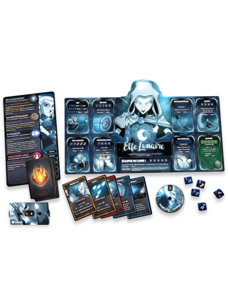 Dice Throne S1 - Barbarre VS Elfe Lunaire - Jeux Initiés