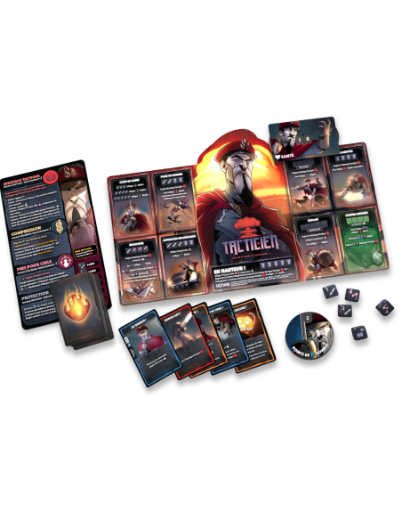 Dice Throne S2 - Tacticien VS Chasseresse - Jeux Initiés