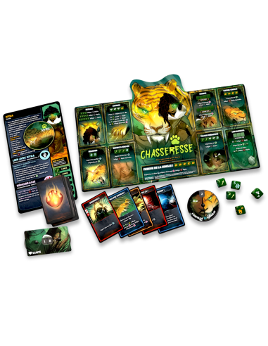 Dice Throne S2 - Tacticien VS Chasseresse - Jeux Initiés