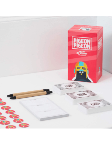 Pigeon Pigeon - Jeu d'apéro - Matériel