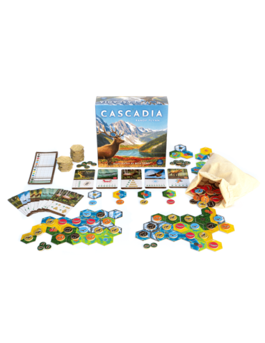 Cascadia - Jeux de société - Jeux Initiés - contenu