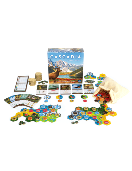 Cascadia - Jeux de société - Jeux Initiés - contenu