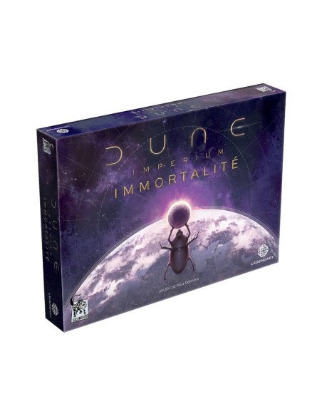 Dune Imperium : Immortalité extention - Jeux de société - Jeux Experts - cover Dune Imperium : Immortalité extention - Jeux de société - Jeux Experts - cover