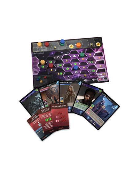 Dune Imperium : Immortalité extention - Jeux de société - Jeux Experts - contenu Dune Imperium : Immortalité extention - Jeux de société - Jeux Experts - contenu