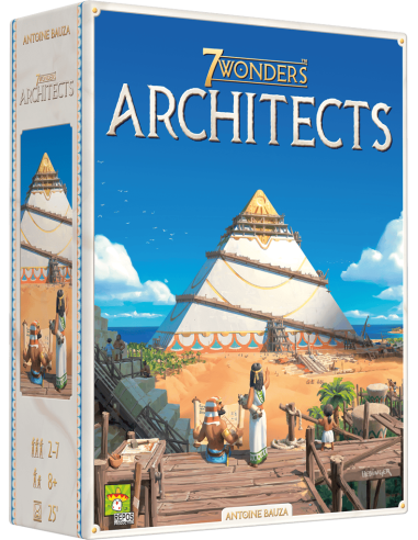 7 Wonders : Architects - Jeux de société - Jeux Familiaux - cover - couverture - boîte