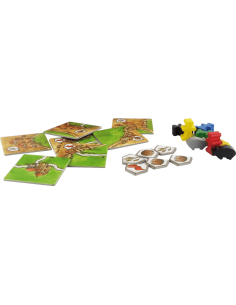 Carcassonne : Marchands et Bâtisseurs - extention - Jeux de société - Jeux Familiaux - cover 2