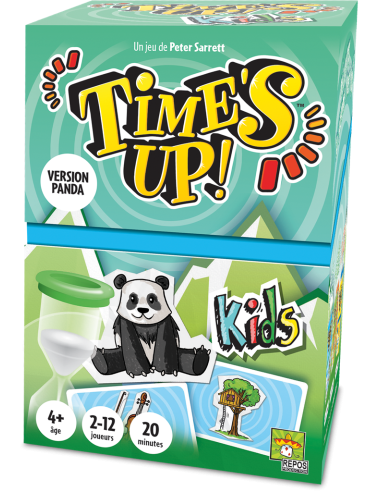 Time's Up Kids Panda - Jeux enfants - cover