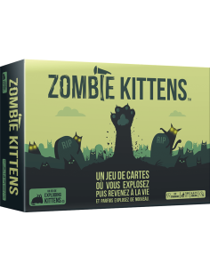 Exploding Kittens : Zombie Kittens - Jeux d'ambiance - Jeux pour l'apéro - cover