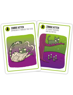 Exploding Kittens : Zombie Kittens - Jeux d'ambiance - Jeux pour l'apéro - cover 2