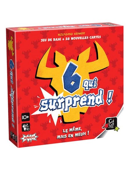 Six qui Surprend - Jeux de société - Jeux Familiaux - cover