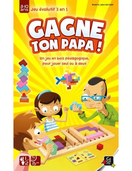 Gagne ton Papa - Jeux de société - Jeux enfants - Jeux 3 ans - cover - boîte