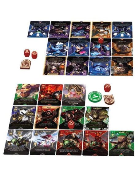 Gosu X - Jeux de société - Jeux 2 jouers - contenu - matériel - cartes - visuel