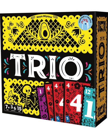 Trio - Jeux de société - Jeux Familiaux - cover - couverture - boîte