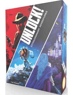 Unlock! Extraordinary Adventures - Jeu d'Enquête - Couverture 2
