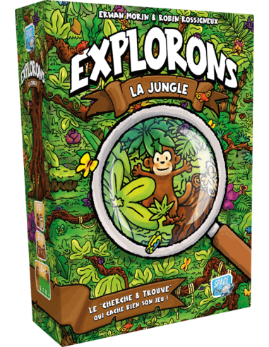 Explorons la Jungle - Jeu Enfants - Couverture