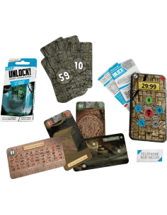 Unlock! Short Adventures : A la Poursuite de Cabrakan - Jeu d'enquête - Couverture 2